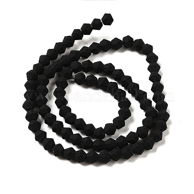 Имитировать нити бус из матового стекла из австрийского хрусталя GLAA-F029-TM4mm-B02-1