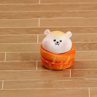 Мультяшная смоляная модель суши-животного PW-WGD9310-05-1