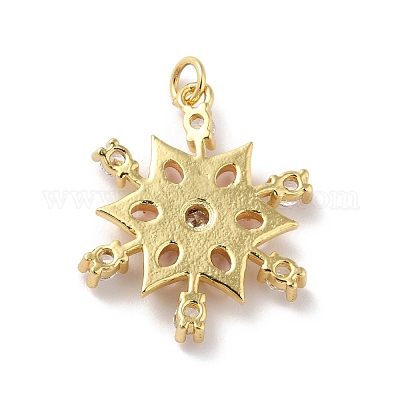 Стойки обшивки латунь микро проложить Циркон подвеску KK-A160-06G-1