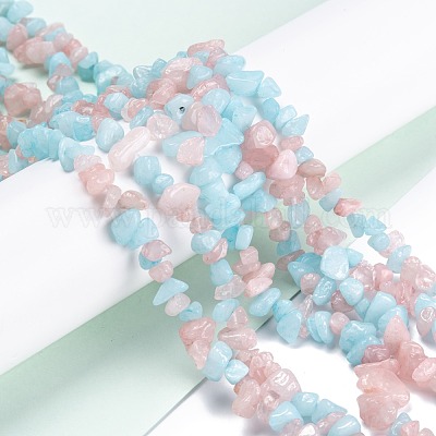 Chapelets de perles de jade blanche naturelle&nbsp;G-F703-15-1-1