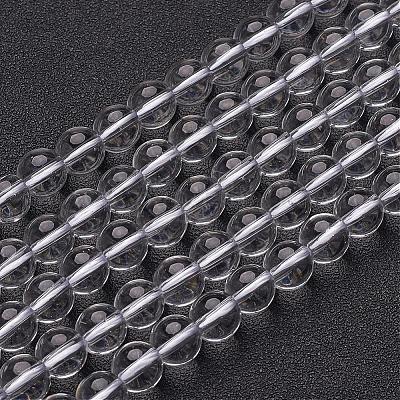 Синтетический кристалл кварца бусины нити GSR8mmA039-1-1