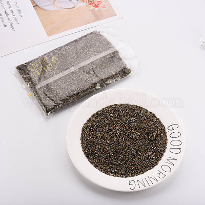 Цилиндрические бусины из матового стекла SEED-S047-F-002-1