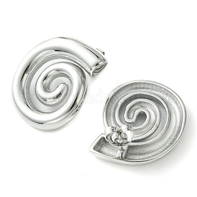 Серьги-гвоздики из нержавеющей стали 304 EJEW-Z038-07P-1