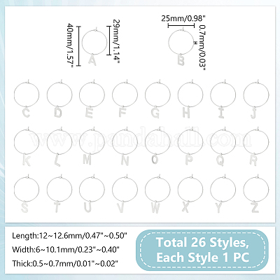201 подвеска для бокала вина из нержавеющей стали AJEW-AB00146-1