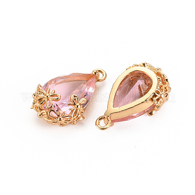 Прозрачные стеклянные подвески GLAA-T007-05I-1