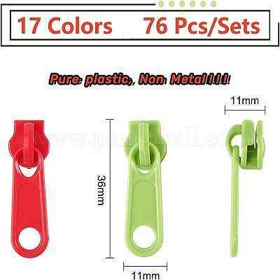 Пластиковая застежка-молния&nbsp;KY-FG0001-06-1