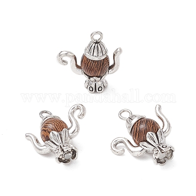 Подвески из натурального дерева венге PALLOY-JF04076-1