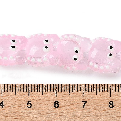 Прозрачные стеклянные бусины LAMP-L078-010F-1