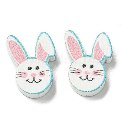 Печатные деревянные бусины WOOD-G022-30B-1