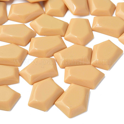 Непрозрачные акриловый кабошоны MACR-S373-142-A13-1