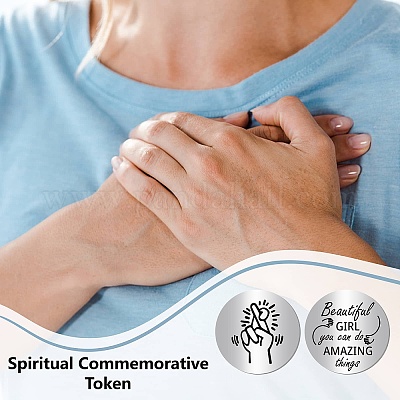 Карманный жетон для объятий DIY-CN0002-67B-1