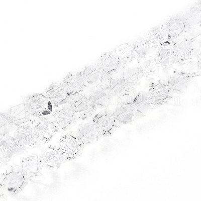 Природных кристаллов кварца бисер нитей G-N347-04-1