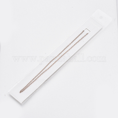 Изготовление колье из латунных кабельных цепочек MAK-N029-01R-1