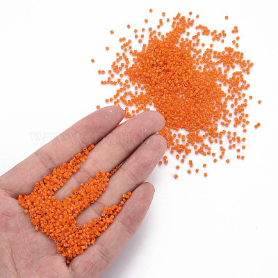 Стеклянные цилиндрические бусины SEED-S047-K-005-1