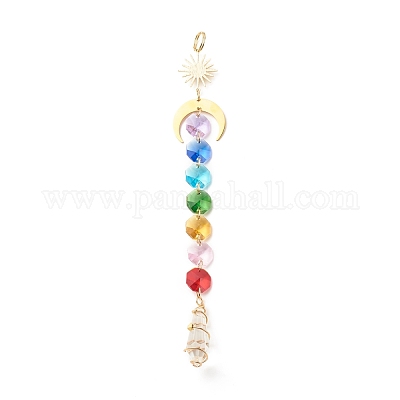 Подвесные украшения в виде ловца солнца HJEW-JM00670-1