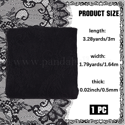 Нейлоновая кружевная ткань DIY-WH20062-24A-1