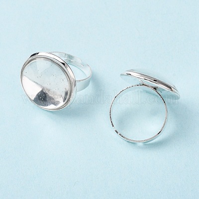 120шт 12 набора для самостоятельного изготовления колец на палец DIY-AR0001-60-1