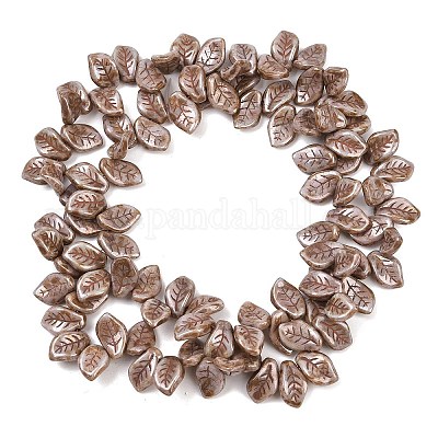 Чешские прессованные стеклянные бусины GLAA-I061-38-1