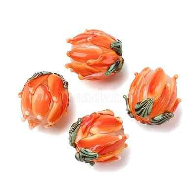 Бусины лэмпворк  LAMP-F041-02E-1