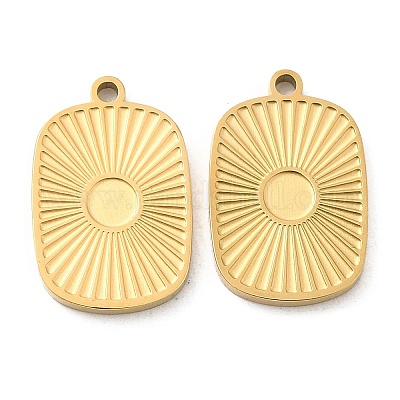 Ионное покрытие (ip) 316l хирургическая нержавеющая сталь подвеска кабошон оправа STAS-F302-05G-1