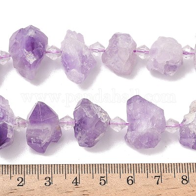 Необработанные грубые нити натурального аметиста G-L642-D04-01-1