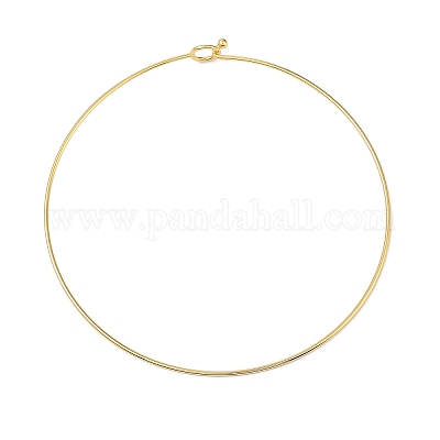 Стойки латунные ожерелья-чокеры NJEW-Q348-03G-1