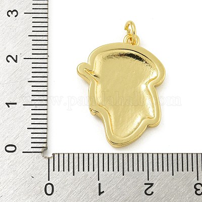 Подвески из латуни для стойки на тему хэллоуина KK-Z067-18G-04-1