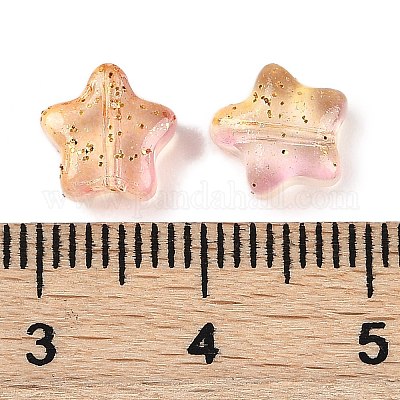 Прозрачные бусины из матового стекла X2-GLAA-NH0003-01B-1