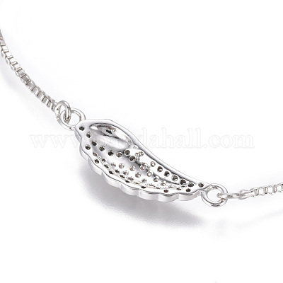 Регулируемые латунные браслеты Боло BJEW-L618-05P-1