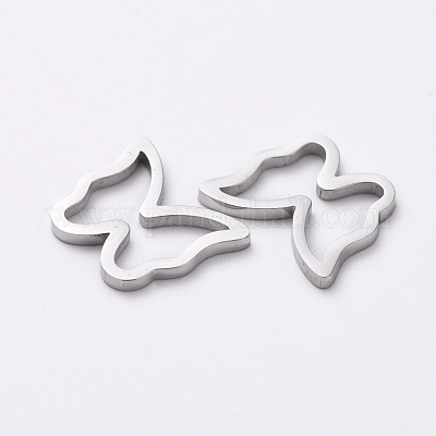 Wholesale 304 Stainless Steel Linking Rings for Jewelry Making 