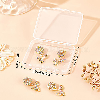 5 шт. Латунные подвески с микропаве KK-BBC0002-95-1