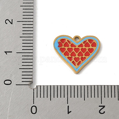 Подвески из эмалированной нержавеющей стали 304 STAS-P388-19H-G-1