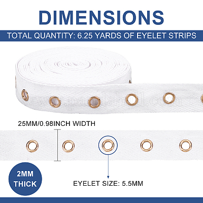Плоская хлопчатобумажная лента длиной 6.25 ярд. SRIB-BC0001-15C-1