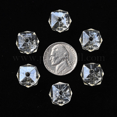 Прозрачные акриловые бусины&nbsp;MACR-S373-100-P08-1