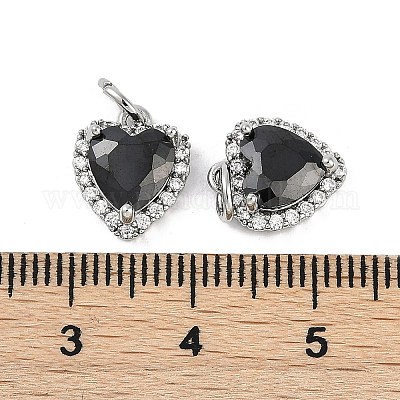 Латунные микро проложить кубического циркония подвески KK-U043-14P-1