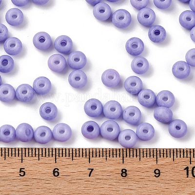 Выпечка краска стеклянные бусины SEED-C003-02H-1