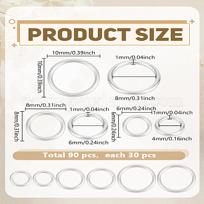 90 шт. 3 стиля STAS-LP0005-47B-1