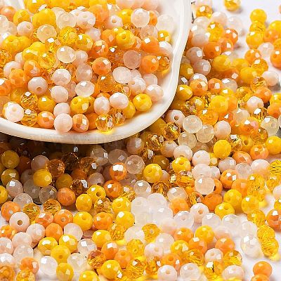 Стеклянные бусины EGLA-A034-LM4mm-21-1