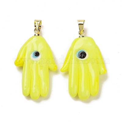 Подвески лэмпворк ручной работы LAMP-P057-02G-05-1