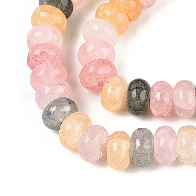 Стеклянные бусины GLAA-N059-5x8mm-12-1