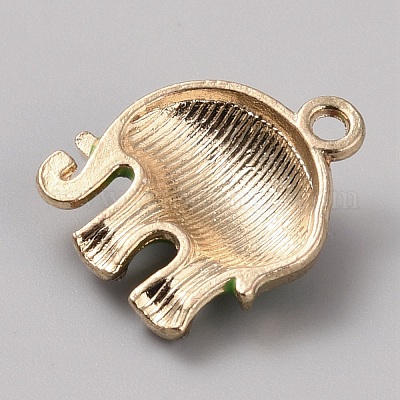 Pendentifs en alliage avec strass&nbsp;ENAM-CJC0003-61F-G-1