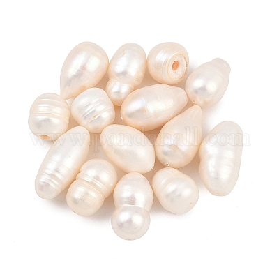 Естественный культурный жемчуг пресноводных PEAR-XCP0001-17-1
