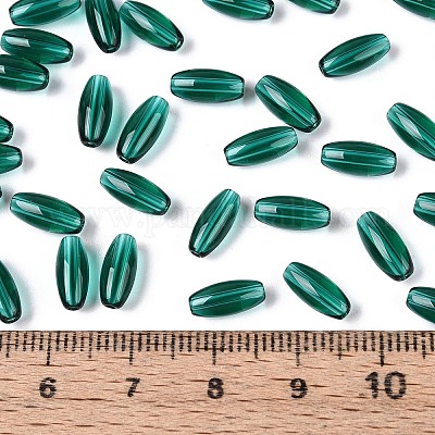 Стеклянные бусины прозрачных цветов SEED-T007-16R-1