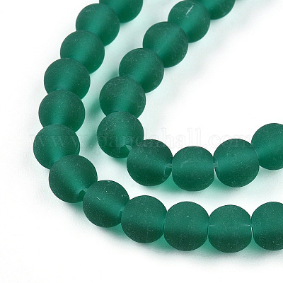 Прозрачные стеклянные бусины GLAA-T032-T6mm-MD21-1