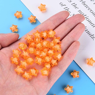 Прозрачные акриловые бусины TACR-S152-01A-720-1