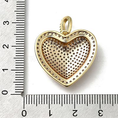 Латунные микро проложить кубического циркония подвески KK-C090-44G-1