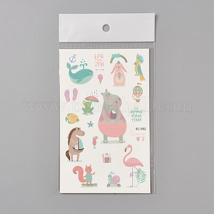 Removable Temporary Tattoos AJEW-WH0061-B19-1