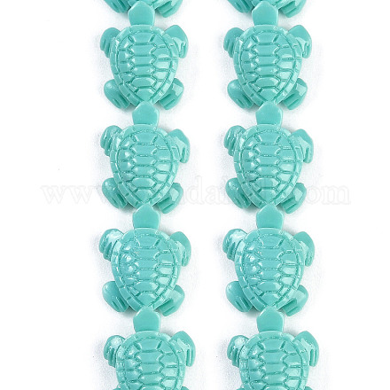 Нити резных бусин из синтетического коралла CORA-L020-E-13-1