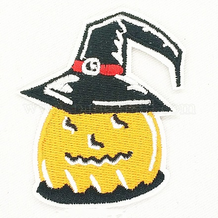 Halloween tissu de broderie informatisé sur des patchs DIY-L003-008-1