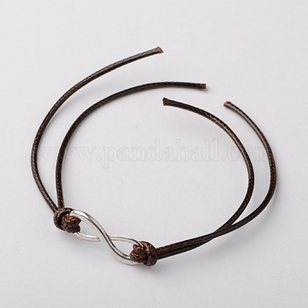 Korean Waxed Polyester Cord Bracelet Making AJEW-JB00029-02-1